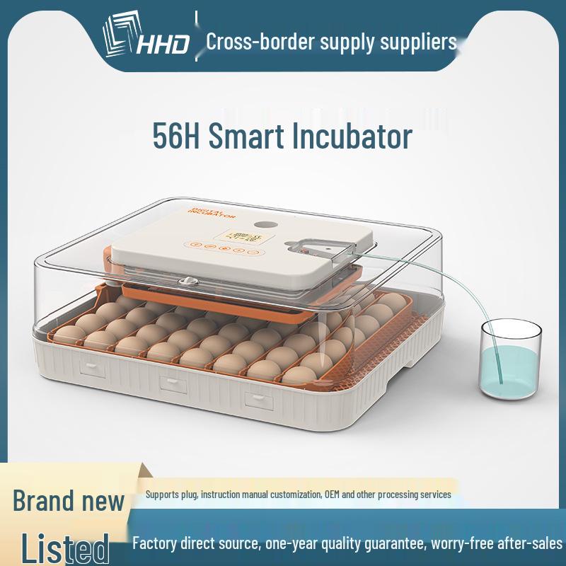 Smart Mini Egg Incubator for Parrots and Budgies: Automatic Pet Hatchery Equipment