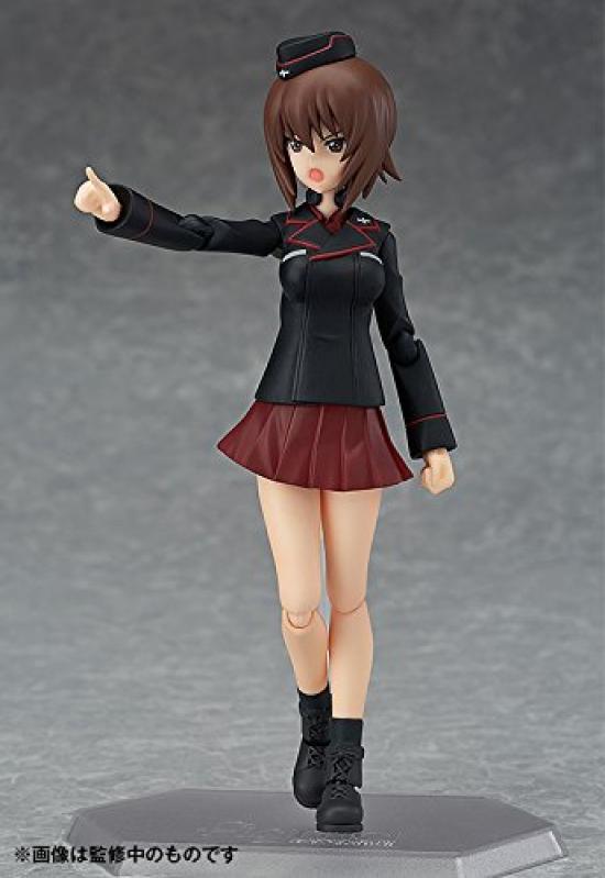 figma Girls Panzer the Movie Maho Nishizumi Erika Itsumi Set Painted Movable Figure & & Non-scale ABS&PVC