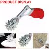 Car Polishing Pad Cleaner Brush Nylon Bristles Polishing Spur Tool Stain Cleaning Brush Quick & Easy Sponge Pad Maintenance