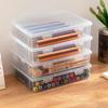 Transparent Large-Capacity Stationery Storage Box: Student Planner, Tape, Pencil, Pen, and Marker Organizer