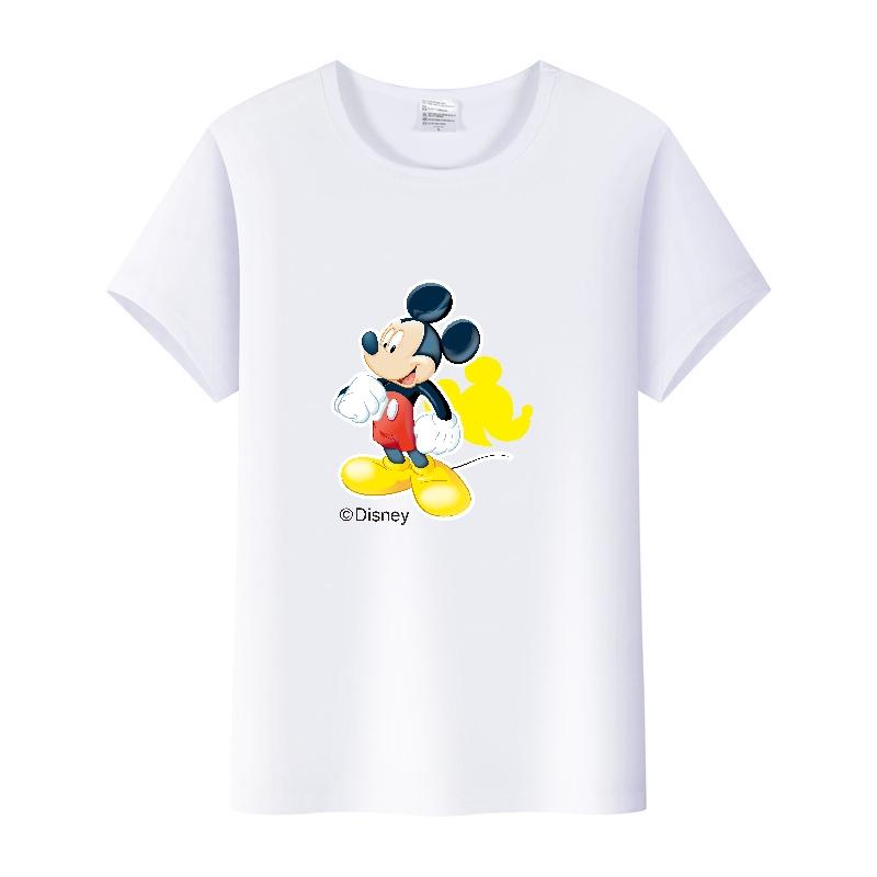 Summer Short Sleeve T-shirt Unisex Cartoon Tshirt Tops Oversized Tee Mickey Mouse Graphic Clothes