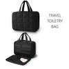Zipper Closure Travel Toiletry Bag Cloth Women Cosmetic Bag Cosmetic Handbag  Unisex Toiletries
