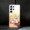 Anime Doma U-Umaru Phone Case For Samsung S25,S24,S21,S22,S23,S30,Ultra,S20,Plus,Fe,Note,10,9,5G Transparent Cover