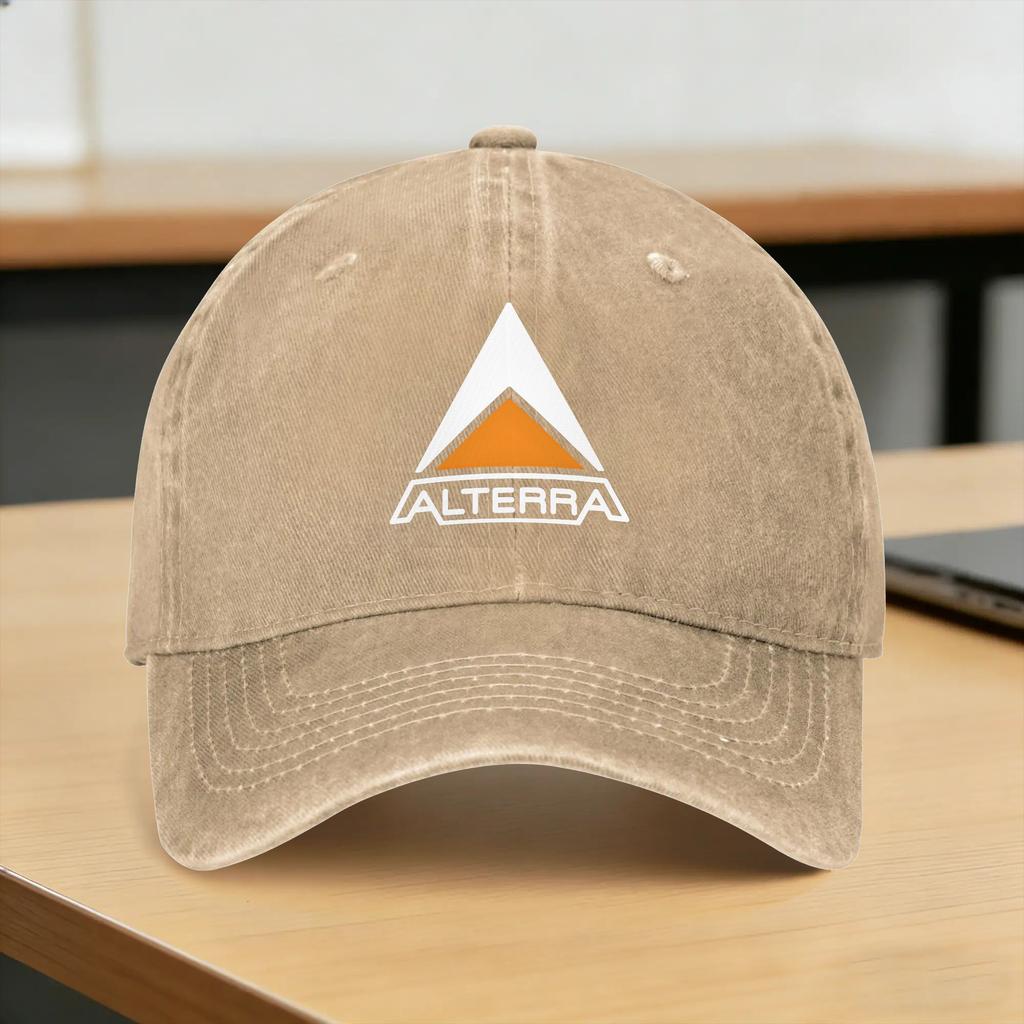 Gewaschene Baseballkappe Subnautica Sommer Trucker-Mütze Für Unisex Damen Alterra yk Cool Kpop Rock Sonne Snapback Kappe