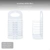 Foldable WallMounted Laundry Hamper, Bathroom Storage Basket, NoDrill, MultiSize