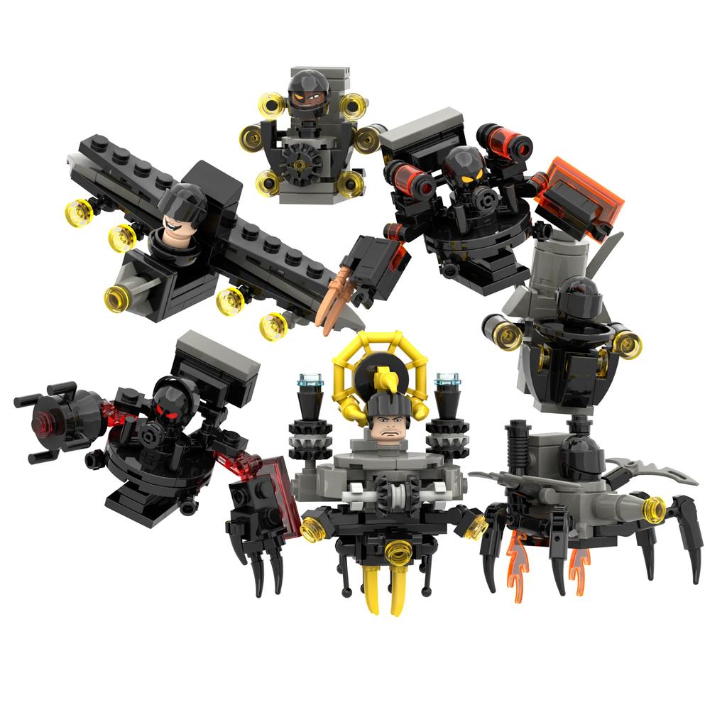 Horké stavební kostky Skibidi Toilet Toaleta Vylepšený G Man&Dominator Akční figurky Model Titan Speakerman Hračky Pro Děti Vánoční dárek