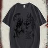 Men's High Street Hip-Hop Dark Style Printed T-Shirt, New Spring/Summer Collection