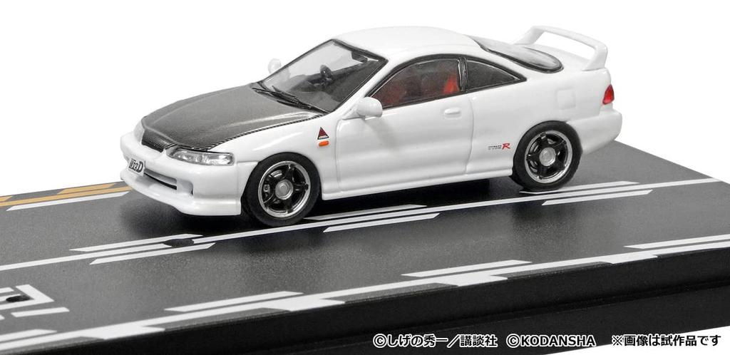 MODELER'S 164 Initial D Set Vol.9 Daiki Ninomiya Civic (EK9) & Smiley Sakai Integra (DC2) Finished Product MD64209