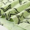 Men's Plus Size Star Print Textured T-Shirt, Casual Loose Short Sleeve Tee (5XL-11XL)