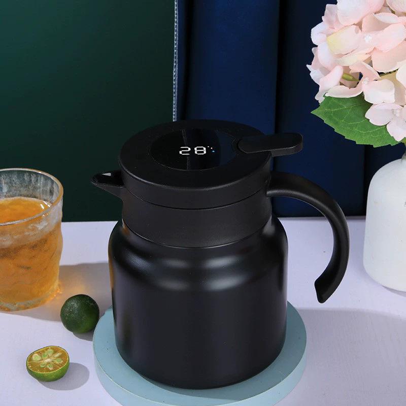 316 Stainless Steel Tea and Water Separation Insulated Pot - Large Capacity Stewed Tea Pot for Home or Office.
