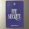 [USED] IVE SECRET withmuu autograph session bonus Iso