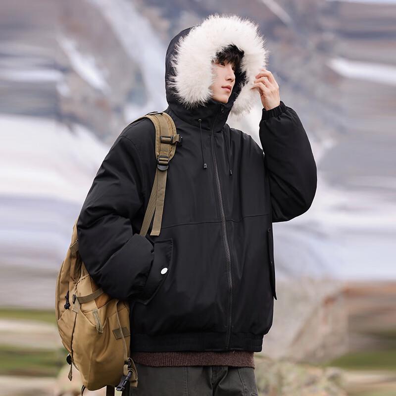 Wassup Sohot Men's Winter Hooded Padded Jacket