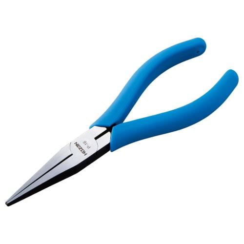 HOZAN Pliers, P-16, Firmly Grips Objects with a Wide, Thin Tip for Excellent Stability