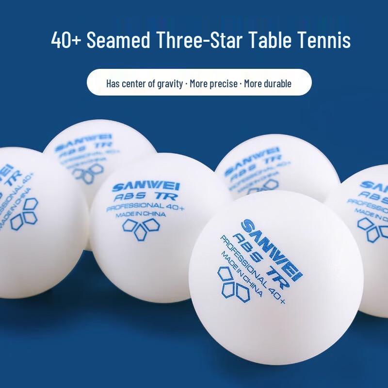 WEZHO Sanwei TR ABS Table Tennis Balls