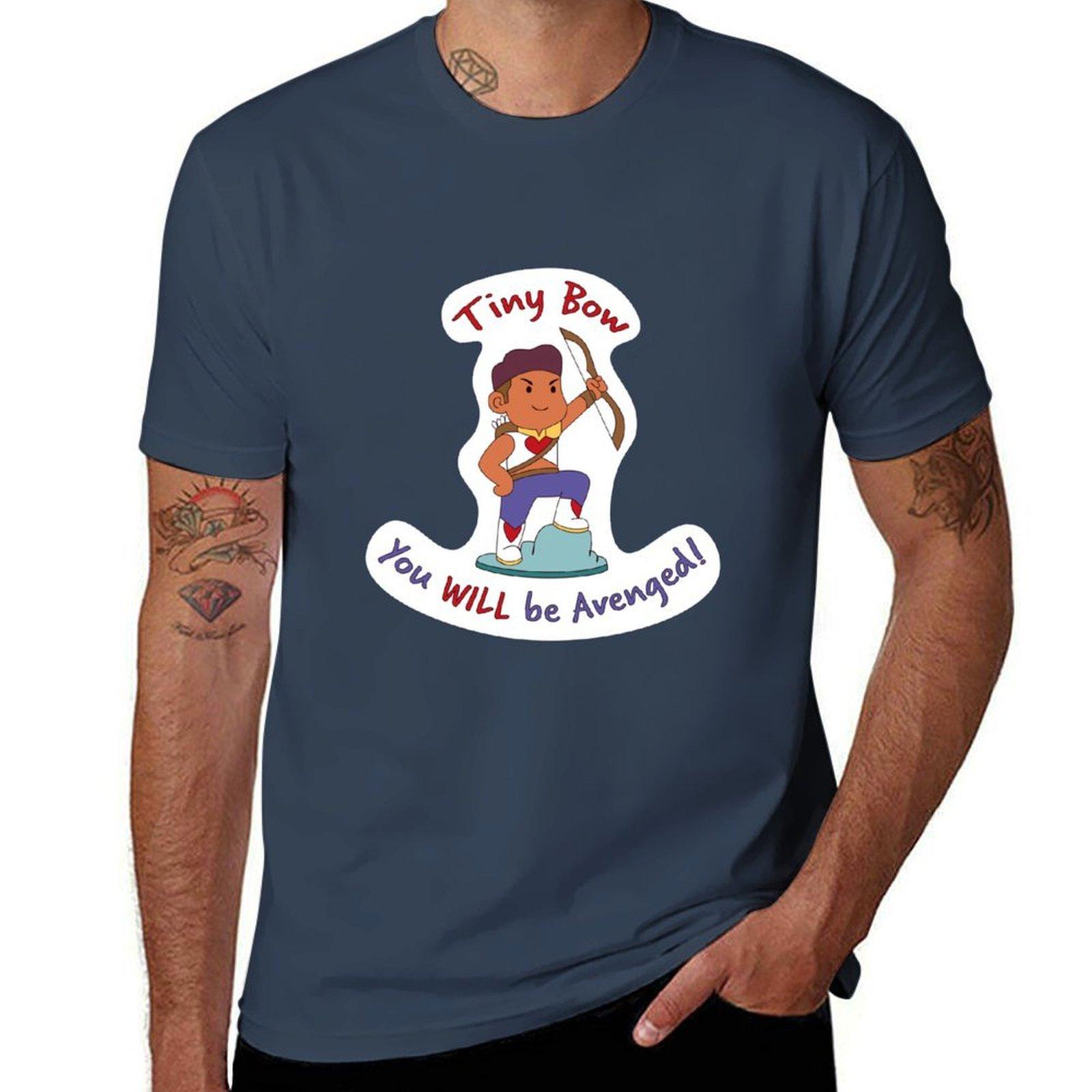 Tiny Bow Shera Battle Figure Tshirt Simple Casual Short Sleeve Cotton Tshirt S