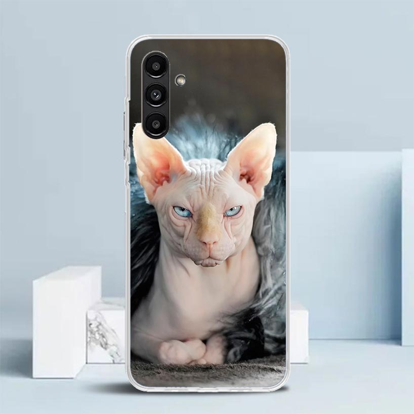 Lavaza Sphynx Sphinx Cat Phone Case For Samsung Galaxy A17 A37 A57 A16 A15 A14 A13 A56 A55 A54 A53 A36 A35 A34 A33 A26 A25 A24 A