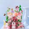 Fairy Cake Topper Butterfly Cake Decoration Mushroom Cake Decorations Fairytale Theme Party Decorations