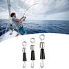 High Strength Fishing Swivels and Snap Swivels, Heavy Duty Balls Bearing Swivels with Welded Rings for Saltwater Fishing