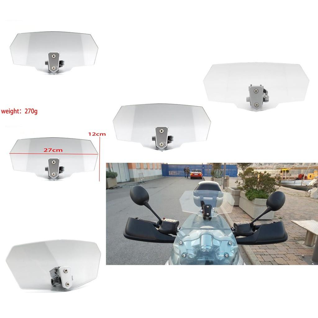 Universal Adjustable Motorcycle Windshield For Nmax155 Pcx150 Xadv Models Clear And Tinted
