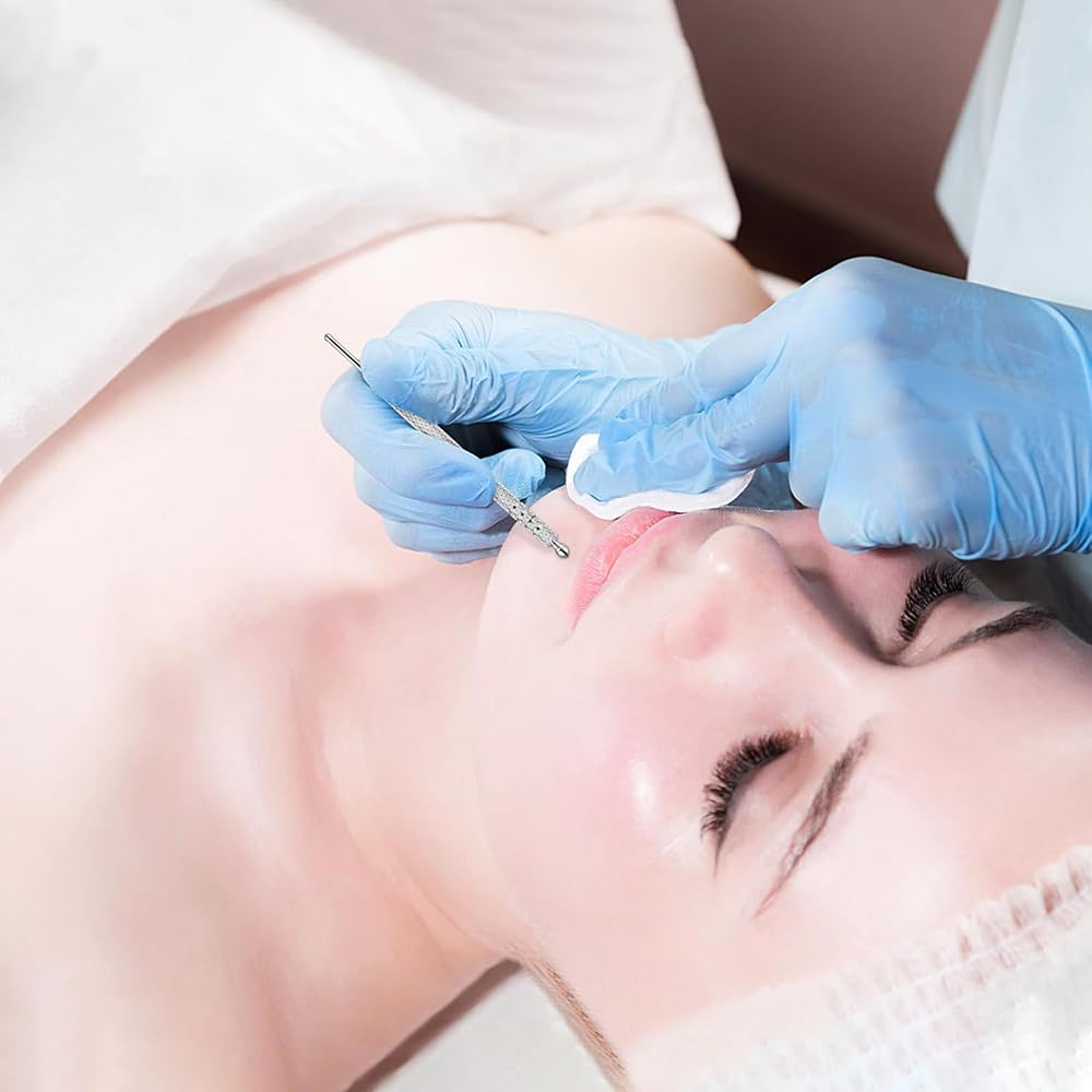 Phyxiul Ear Acupressure Spring Acupressure Stick for Ear Point Locating and Ear Acupressure Myofascial Massage Tool Stick, Knock-Type Positioning,