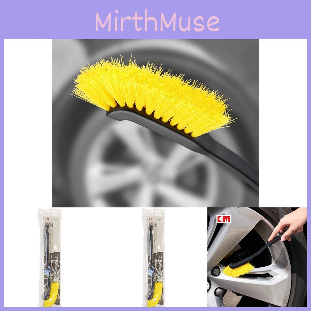 Japanese Km2049 Long Handle Cleaning Brush For Car Wheels And Surfaces