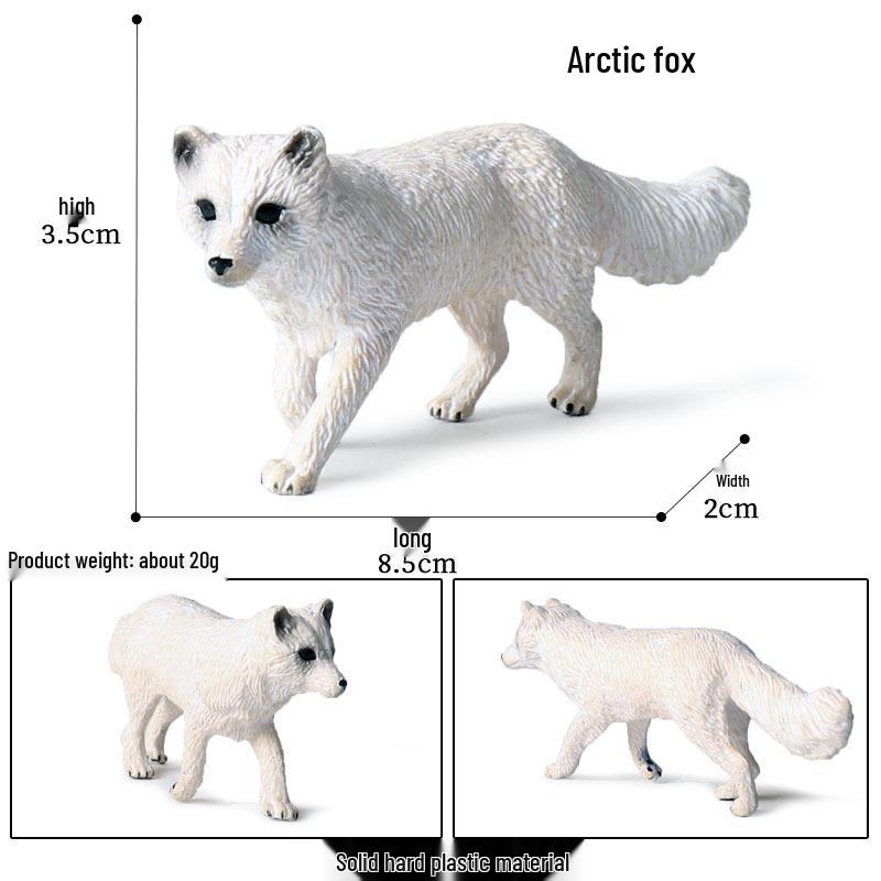 Animal Model Set: Lion, Tiger, Elephant, Panda, Giraffe, Hippo, Rhino, Sheep