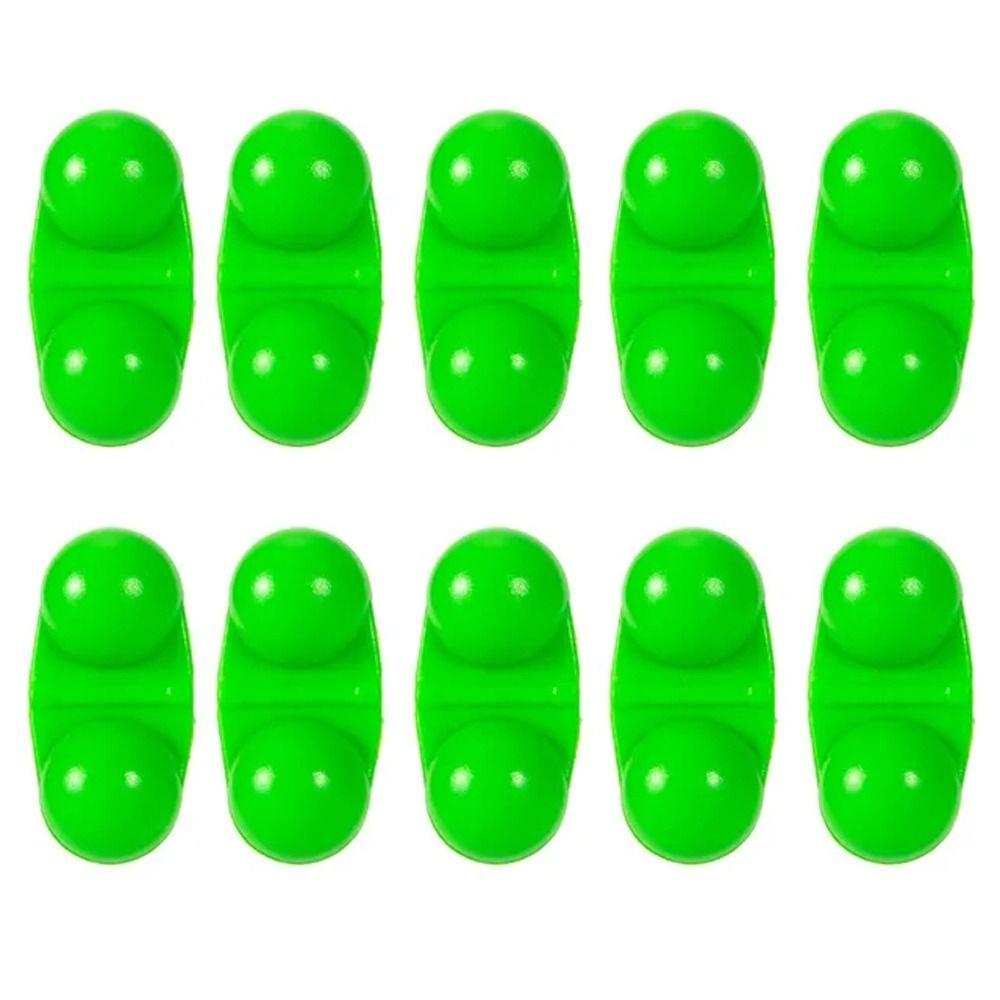 

Приманка Toos Рыбалка Кольцо Колокольчик Нержавеющий Рыболовный Колокольчик Бусины Рыбалка Двойная Погремушка Сом Оснастка зелёный