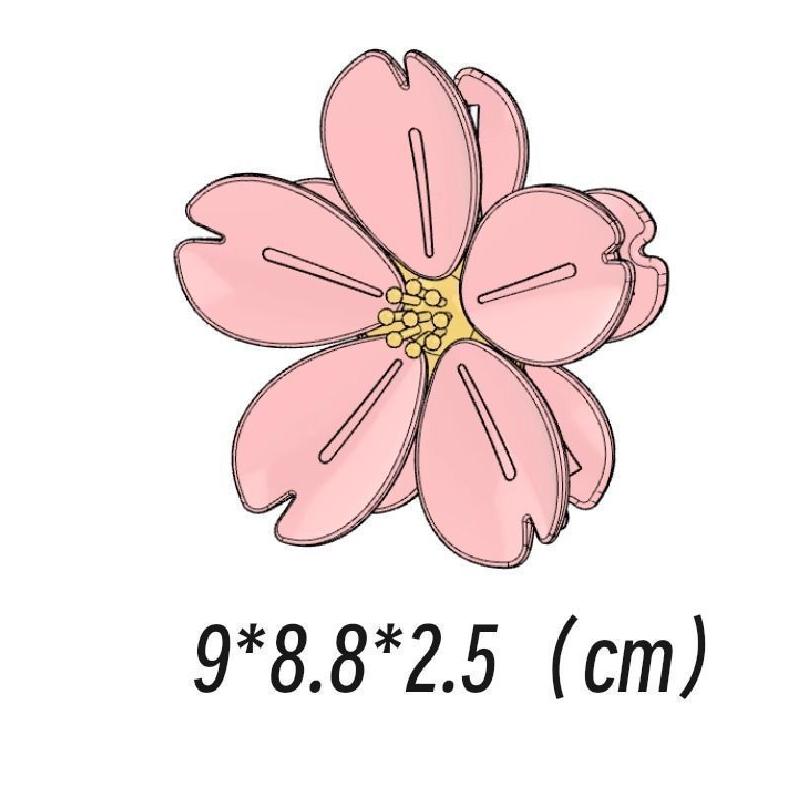 Sakura Magnetická sponka Kreativní kuchyňský gadget Multifunkční uzávěr na svačiny Skladování potravin Unikátní sponka ve tvaru okvětního lístku Roztomilý domácí magnet na lednici