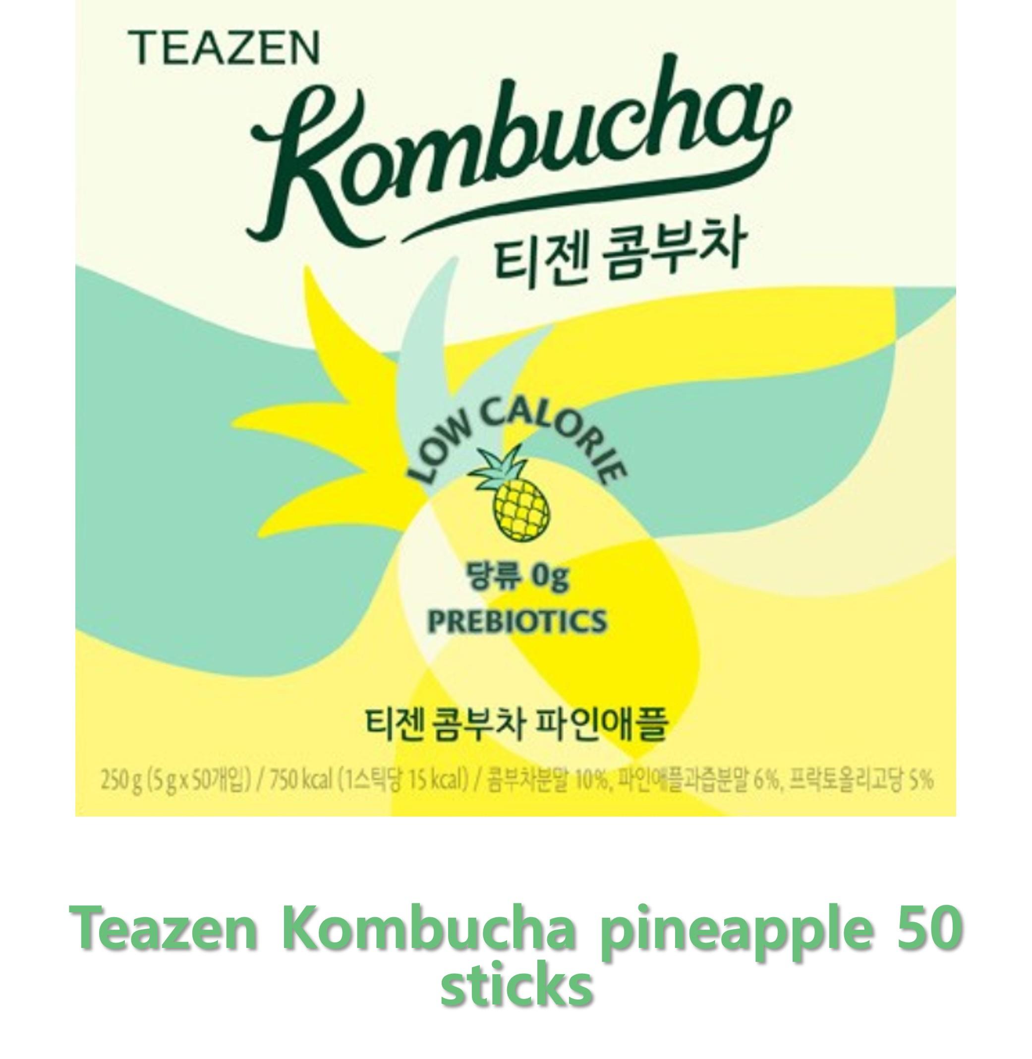 

[Teazen] Teazen Kombucha Pineapple 250g (5g x 50pcs)