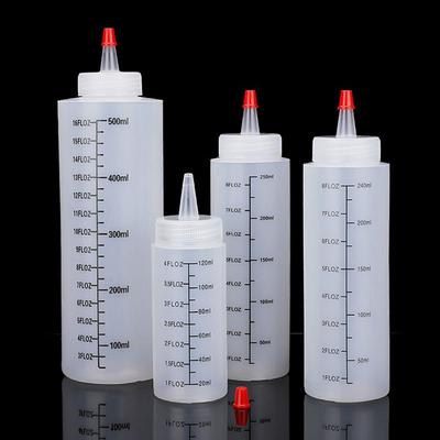 Squeezable Squeeze Bottles Plastic Jam Container New Squeezing Sauce Bottle