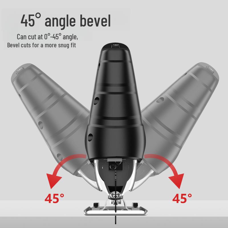 55-Type Portable Multifunctional Electric Curve Saw for Woodworking and Household Use
