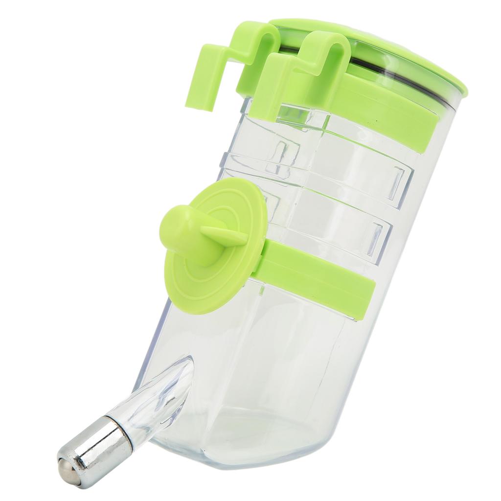 350ml Hanging Water Bottle Dispenser 4 Gears Dog Water Bottle Dispenser for Small Animal
