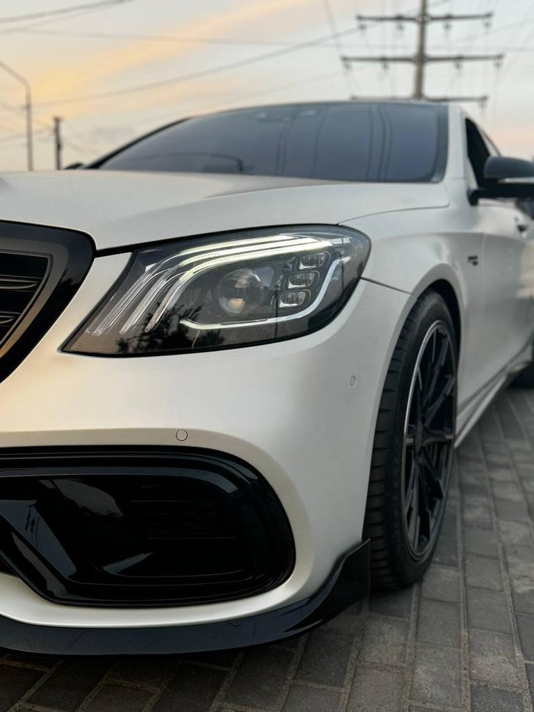 Restyling Front Headlights with Blocks (OEM) for Mercedes S-class W222