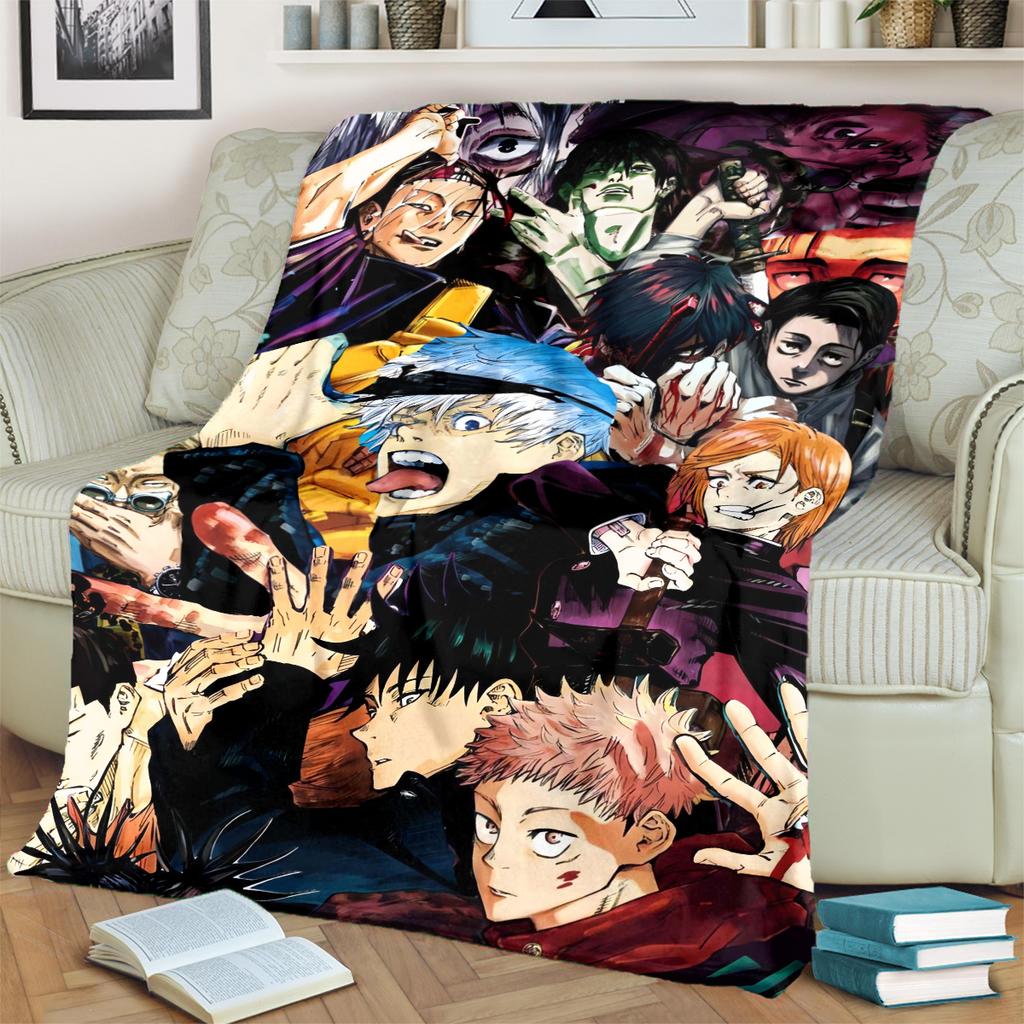 Jujutsu Kaisen Πλενόμενο Αντιολισθητικό Χαλί Μεγάλο Πατάκι Δαπέδου Υπνοδωμάτιο Διακόσμηση Σπιτιού LXR173