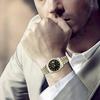 JEWELRYWE Couple's Watches, Popular Stainless Steel Analog, Waterproof, Japanese Quartz Movement, Bracelet Watch, Fashion Accessory, Perfect Gift for