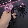 Tragbarer Stressabbauer 1/4 Stück Halloween Glitzer Spinne Knetspielzeug Entlastung Realistisch Gruselig Fidget Spielzeug Party Gefälschte Streich Dekoration