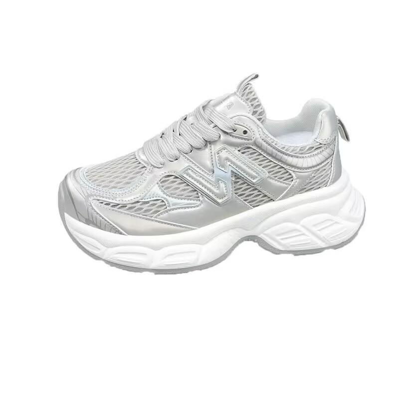 

Thin dad shoes women s summer new versatile thick-soled breathable mesh lightweight casual sports shoes tide 40