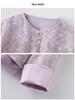 2025 Spring/Autumn Women's Retro Embroidered Jacquard Short Jacket