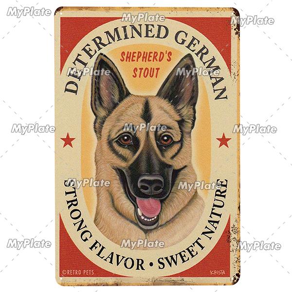 [MyPlate]Cat Poster Metal Sign Vintage Plaque Dog Tin Sign Wall Decor For Club Pet Store Tin Plate Dog Gift