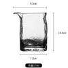 Glass Public Cup for Tea Creative Gongfu Tea Eagle Mouth Public Cup Home Use orm Cup Heat Resistant Hammer Pattern