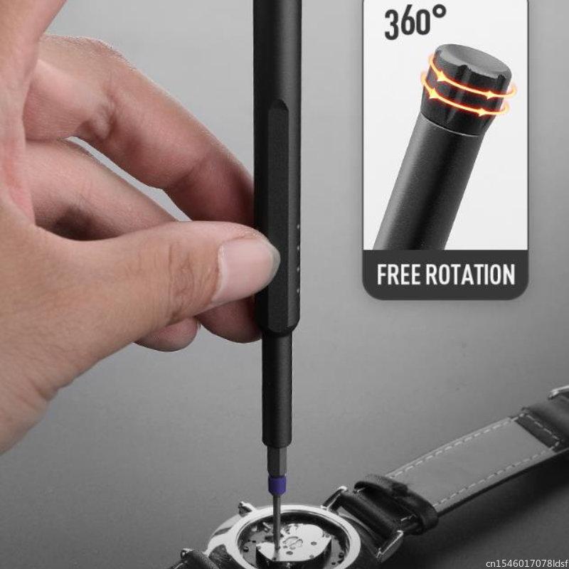 Kruvikeeraja komplekt 30 40 44 täppismagnetotsikutega kruvikeeraja komplekt minitööriist – elektriline kruvikeeraja