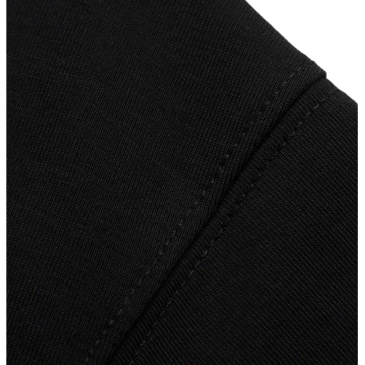 Li Ning Star Round Neck Comfortable Versatile Breathable Loose Short Sleeve T-Shirt Unisex T-Shirts Black AHSU257-3