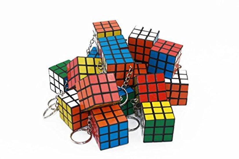 

Naissant [Set of 20] Mini 3D Puzzle Keychain Set, Perfect for Events, Prizes, and Participation Prizes