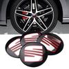 4 ks 56mm krytky středů kol auta, samolepka s logem pro SEAT Leon 5F Ibiza 5 6 MII Altea Cupra FR Toledo 3 Cordoba Ateca