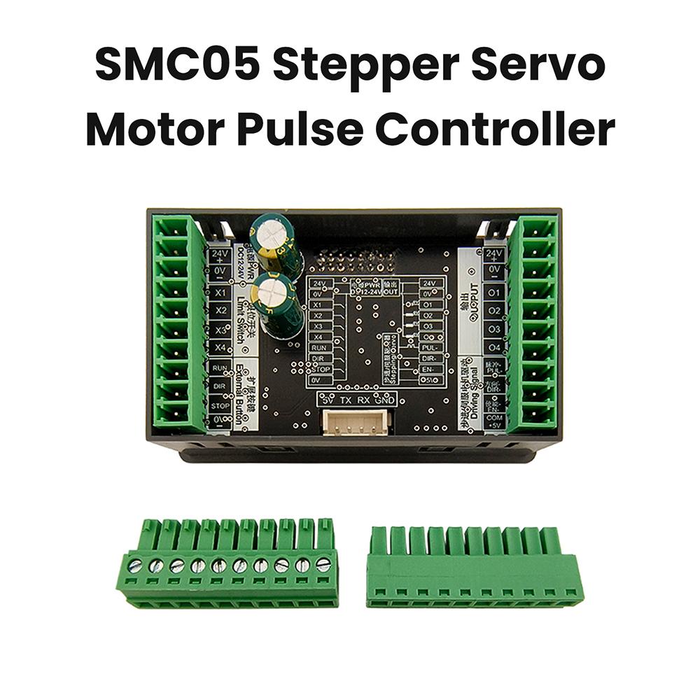 SMC05 Stepper Servo Motor Pulse Controller 1HZ-200KHZ Signal Generator PWM Board Forward and Reverse Speed Control Regulation