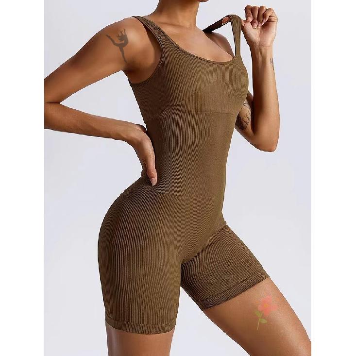 Threaded Jumpsuit Modern Dance Aerial Fitness Jumpsuit Quick Drying Running Yoga Jumpsuit For Women