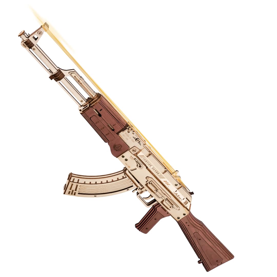 

ROKR Wooden 3D Puzzle, Movable Model, DIY Model Building Kit, Birthday Gift, Time Killer, Educational Toy, Brain Training, No Special Tools, No