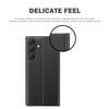 Capa para Samsung Galaxy S26 com Janela de Visualização Resistente a Arranhões em Couro PU com Flip e Suporte