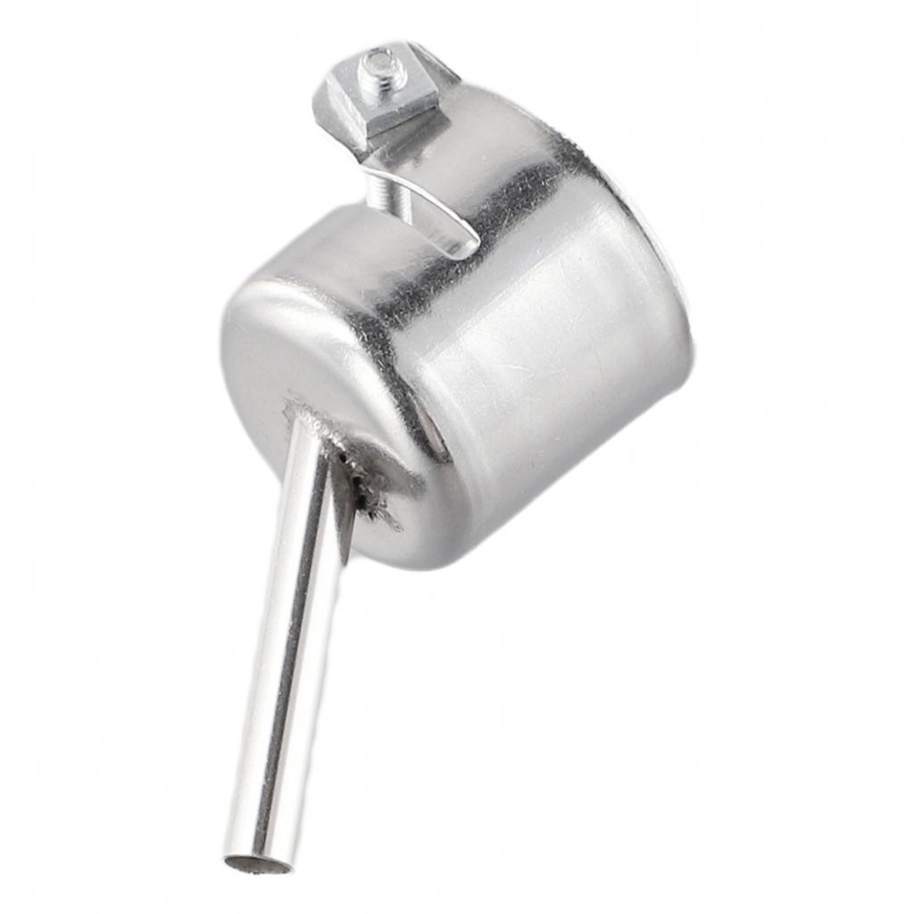 Welding Nozzle Nozzle Curved Angle Silver Stainless Steel