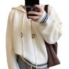 Casual Women's Hooded Knitted Sweater Autumn/Winter New Thick Hooded Sweater for Women